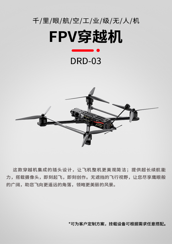 FPV穿越機DRD03型(圖1)