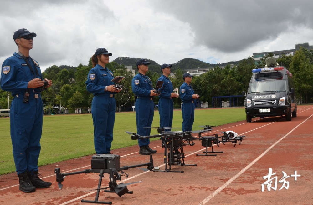 中山特警無人機(jī)首次參加全國比武，“飛”出佳(圖1)